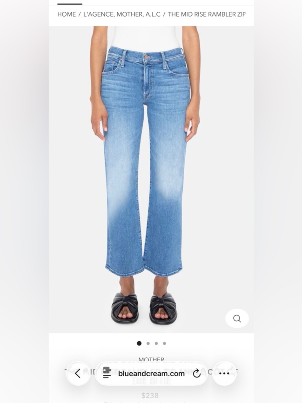 The mid rise rambler zip ankle